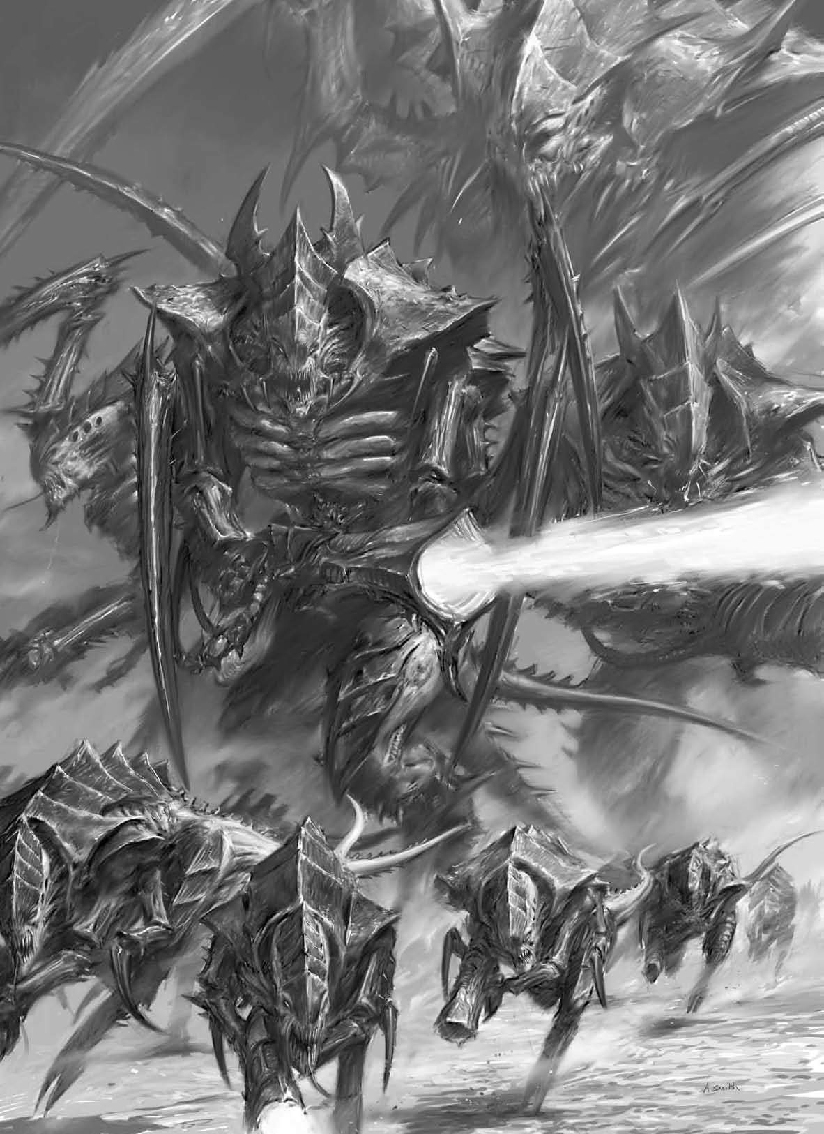 A compilation of old xenos! - Warhammer 40k, Old warhammer, Eldar, Orcs, Tau, Wh Art, Longpost