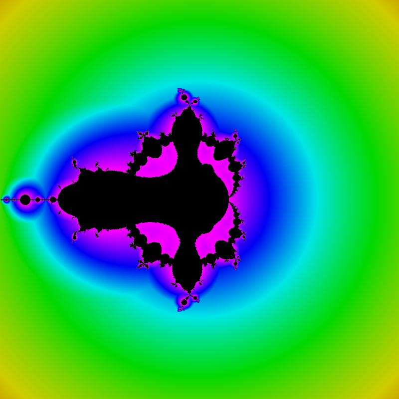 Friday [MY] - Fractal on any picture - My, Friday tag is mine, Mathematics, Fractals, Mandelbrot set, Program, GIF, Longpost