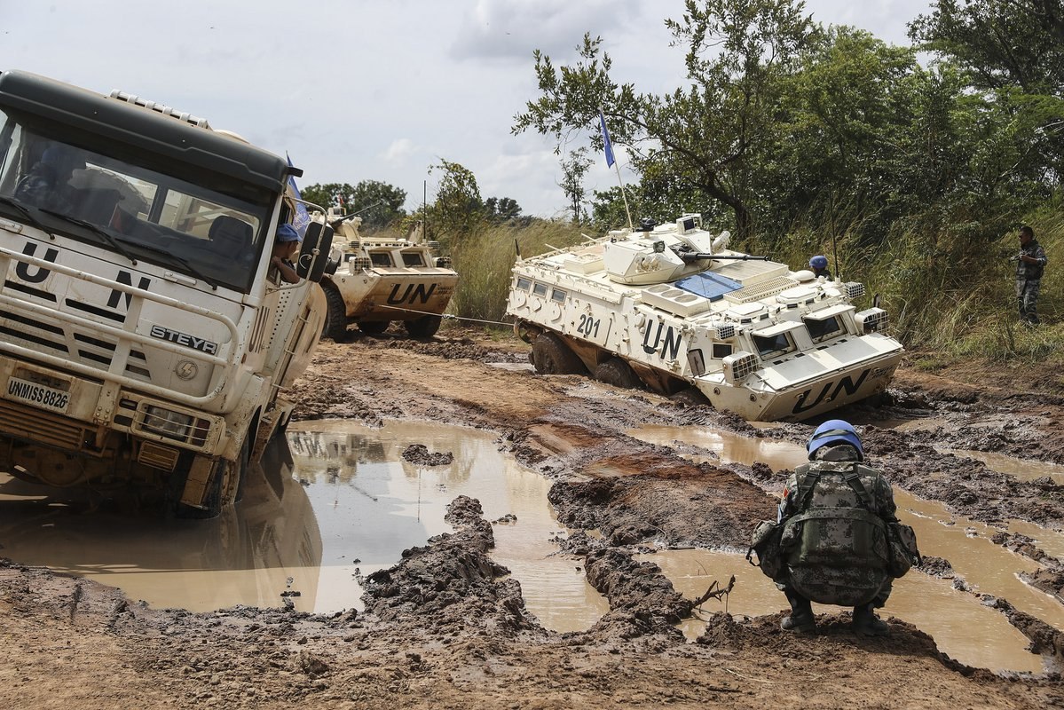 The hard life of Chinese UN peacekeepers in South Sudan. - UN, Chinese, Peacekeepers, South Sudan, 2018