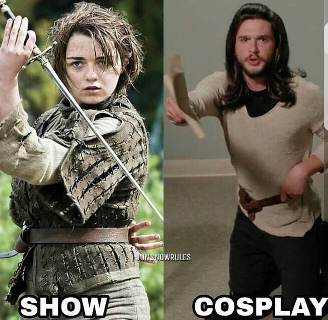 In my opinion, the best cosplay on the Game of Thrones! - Cosplay, Game of Thrones, Kit Harington, Longpost