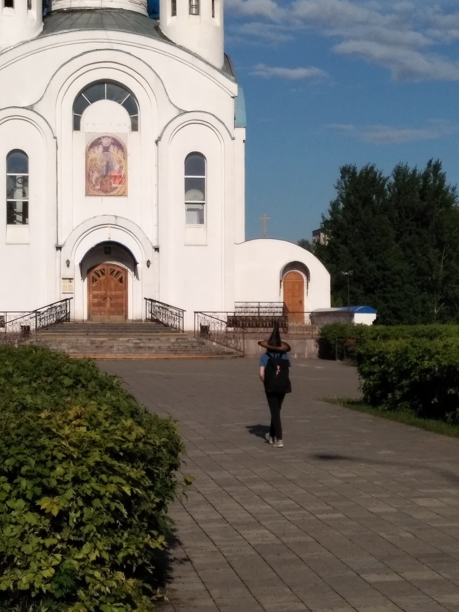 funny parishioner - My, ROC, Church, Hat, Magic