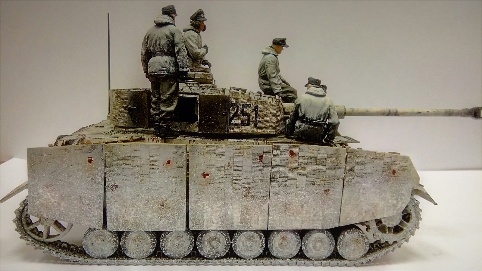 Panzer IV Ausf.H Star 1/35 - My, Modeling, Miniature, Story, Longpost