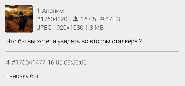 Пожелания игроков - Сталкер 2, Игры, Геймеры, Сталкер 2: Сердце Чернобыля