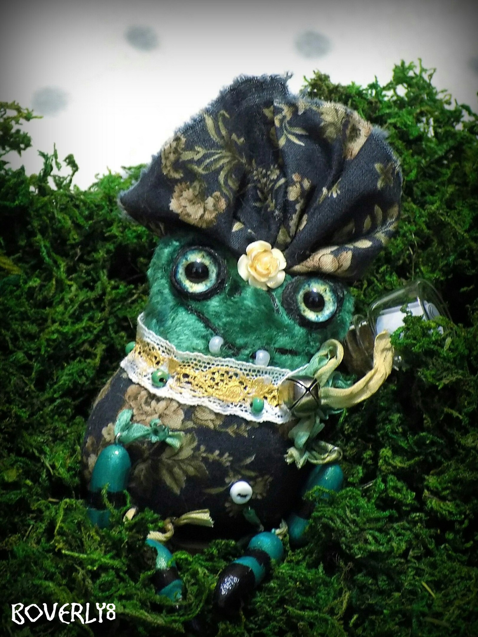 The Frog Princess collection,part 2. - My, Needlework without process, With your own hands, Needlework, Frogs, Doll, Longpost