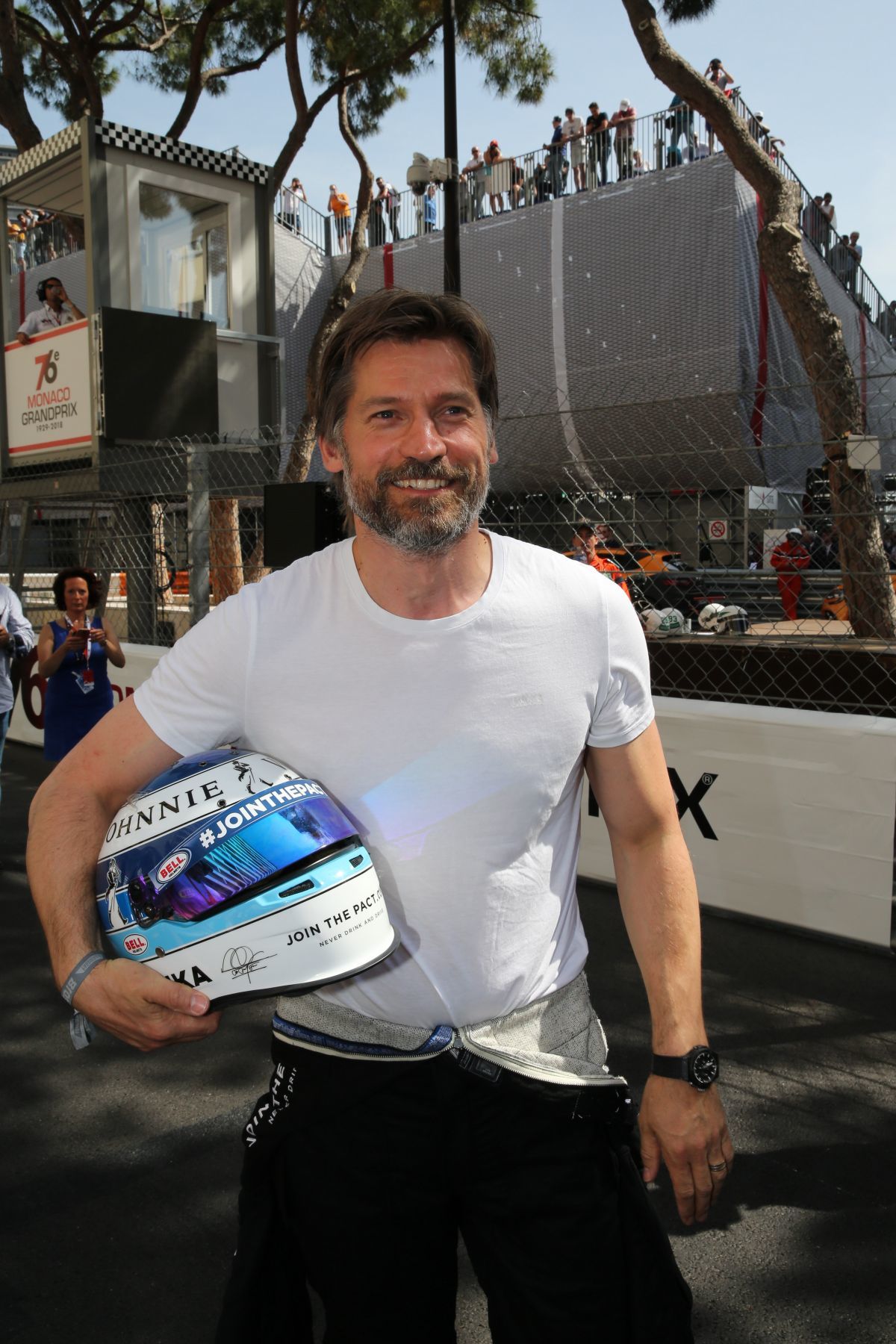 Keith, Nikolai and Liam in Formula 1 in Monaco - Game of Thrones, The photo, Longpost, Kit Harington, Nikolai Koster-Waldau, Liam Cunningham, Formula 1, Monaco