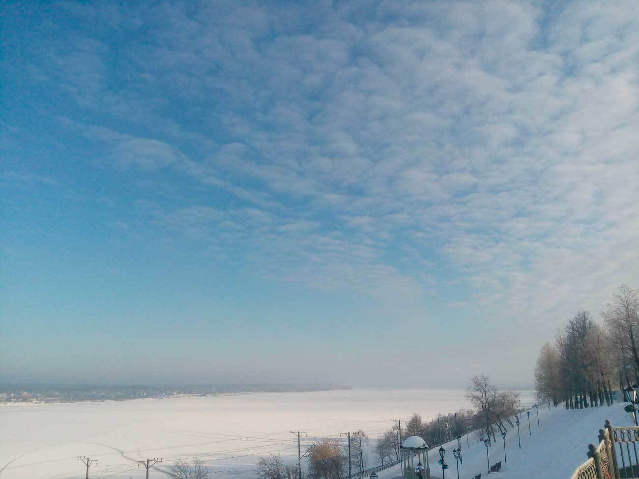 Embankment, February, -20 - My, Landscape, Snow, The photo, Beginning photographer, Longpost