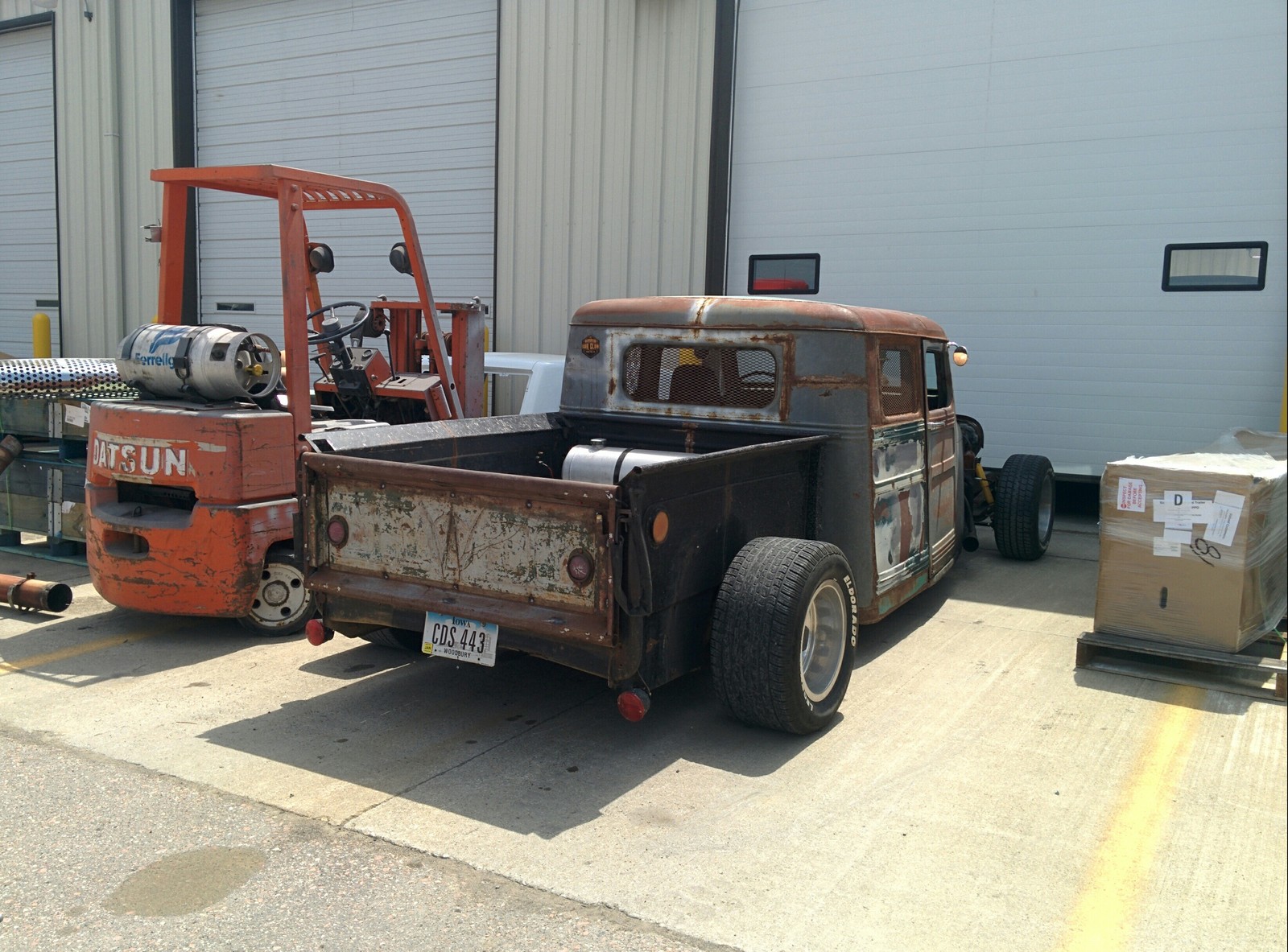 Hot rod in Oklahoma - My, Hotrods, V8, Chevrolet, Video, Longpost