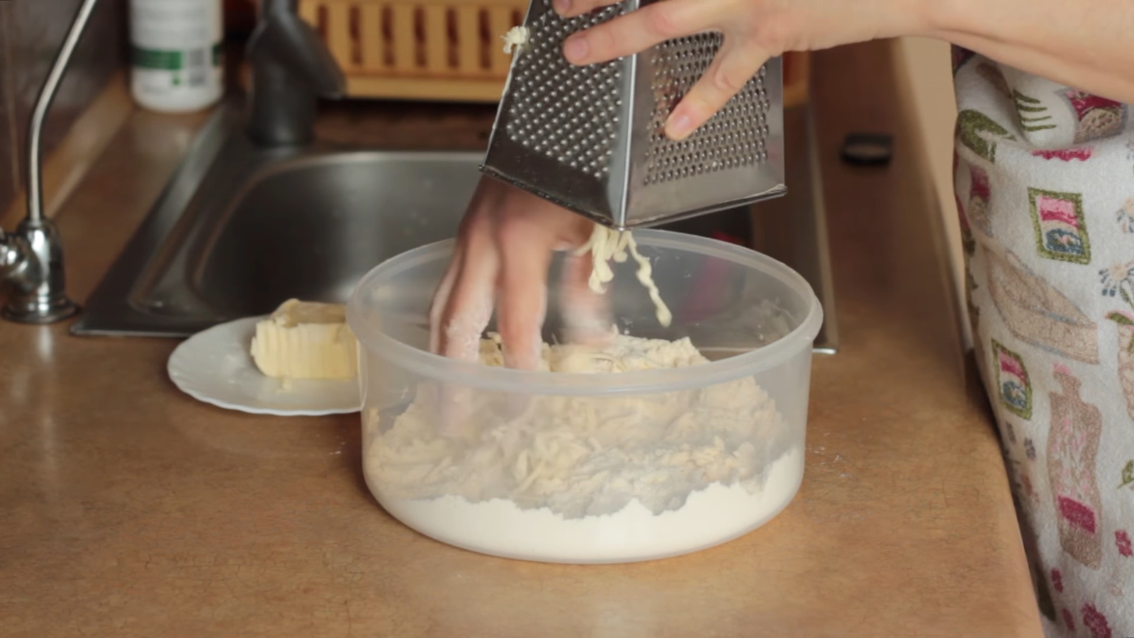 Sand cake with rhubarb - My, , Shortcrust pastry, Recipe, Video recipe, Cooking, Food, Irinacooking, Video, Longpost