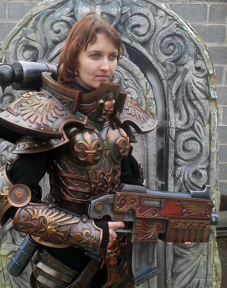 cool armor - Warhammer 40k, Adepta Sororitas, Cosplay, Armor, Longpost