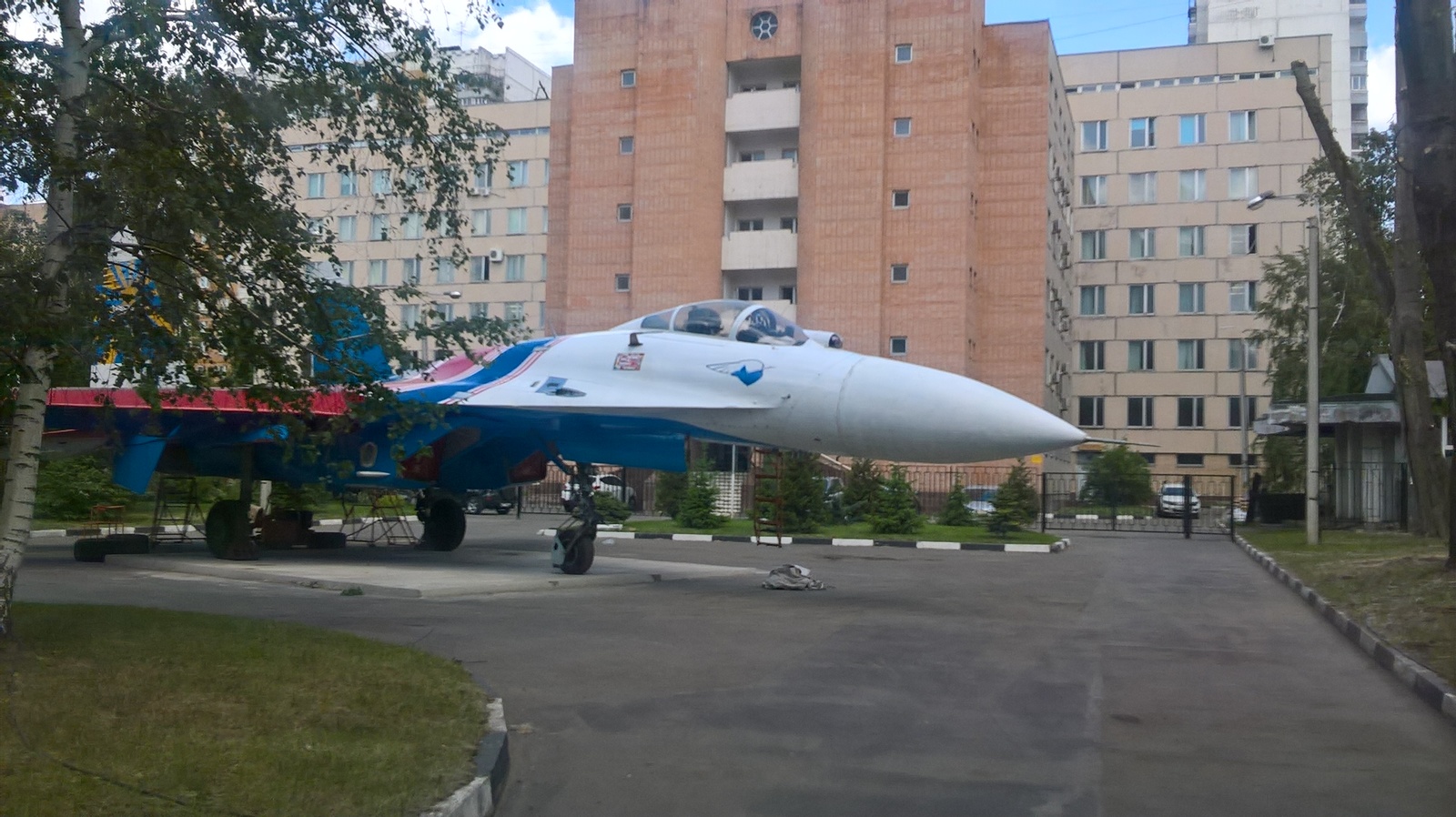 Meanwhile in Lefortovo - My, Airplane, Fighter, Mei, Students, Lefortovo, Moscow