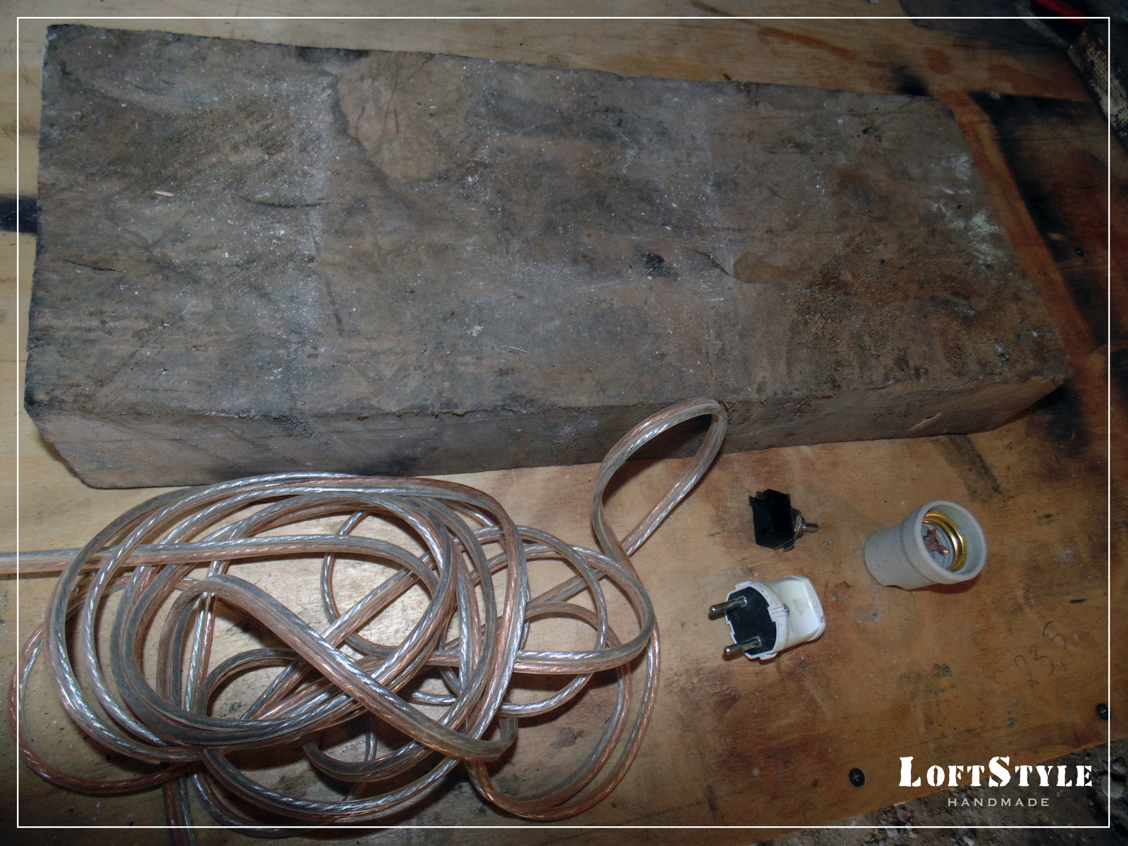 DIY loft walnut lamp - My, Loft, Loft, With your own hands, Woodworking, Лампа, Longpost