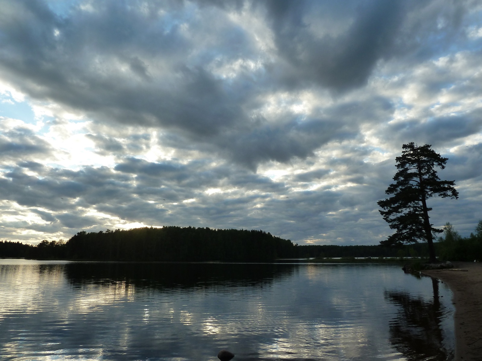 copper lake - My, copper lake, Seagulls, Lake, Copper Plant, White Nights, The photo, dust, Longpost