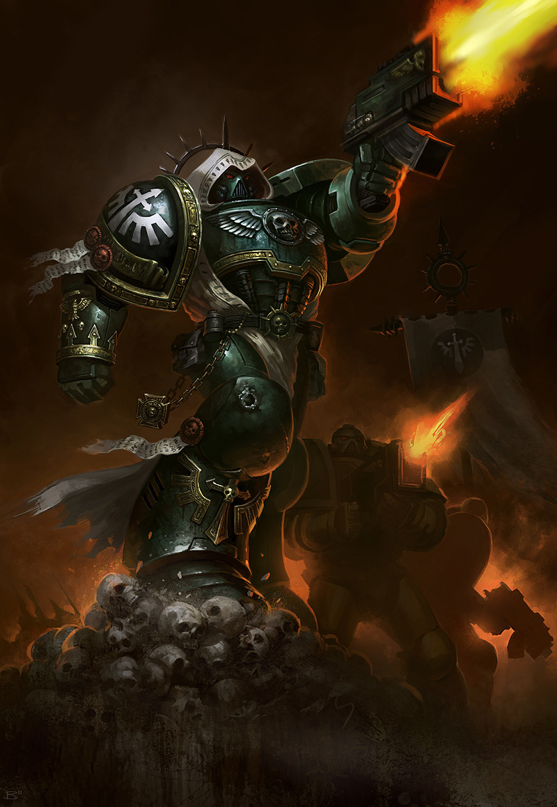 Dark angel - Warhammer 40k, Wh Art, Dark Angels, Space Marine