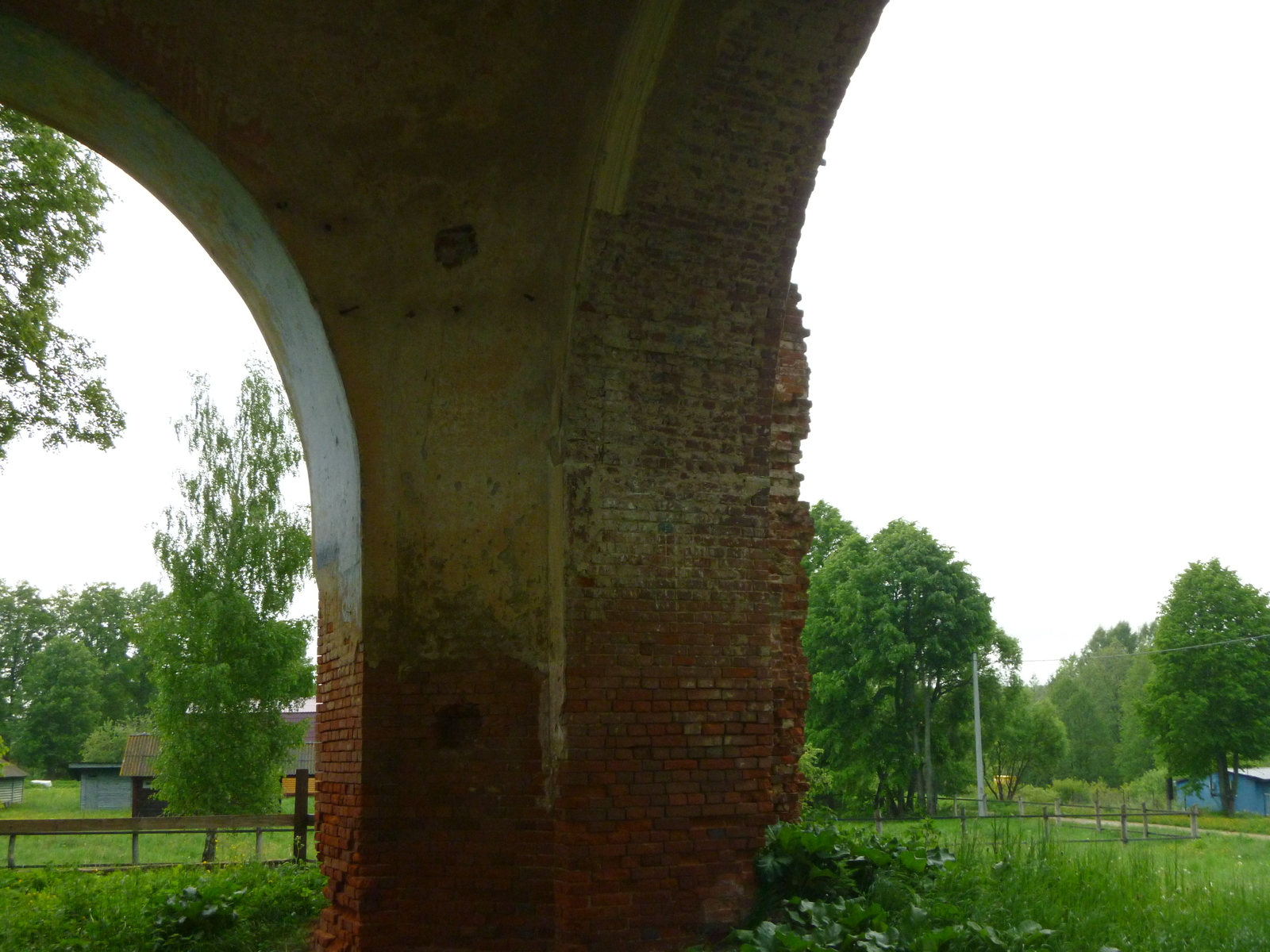 Remains of the church - My, Longpost, , Ruins, Kaluga region, Church, Ruin