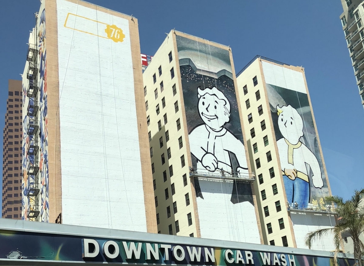 Fallout 76 takes over LA's most popular ad space - Fallout 76, Advertising, , Game world news, Games, Computer games, Video, Longpost