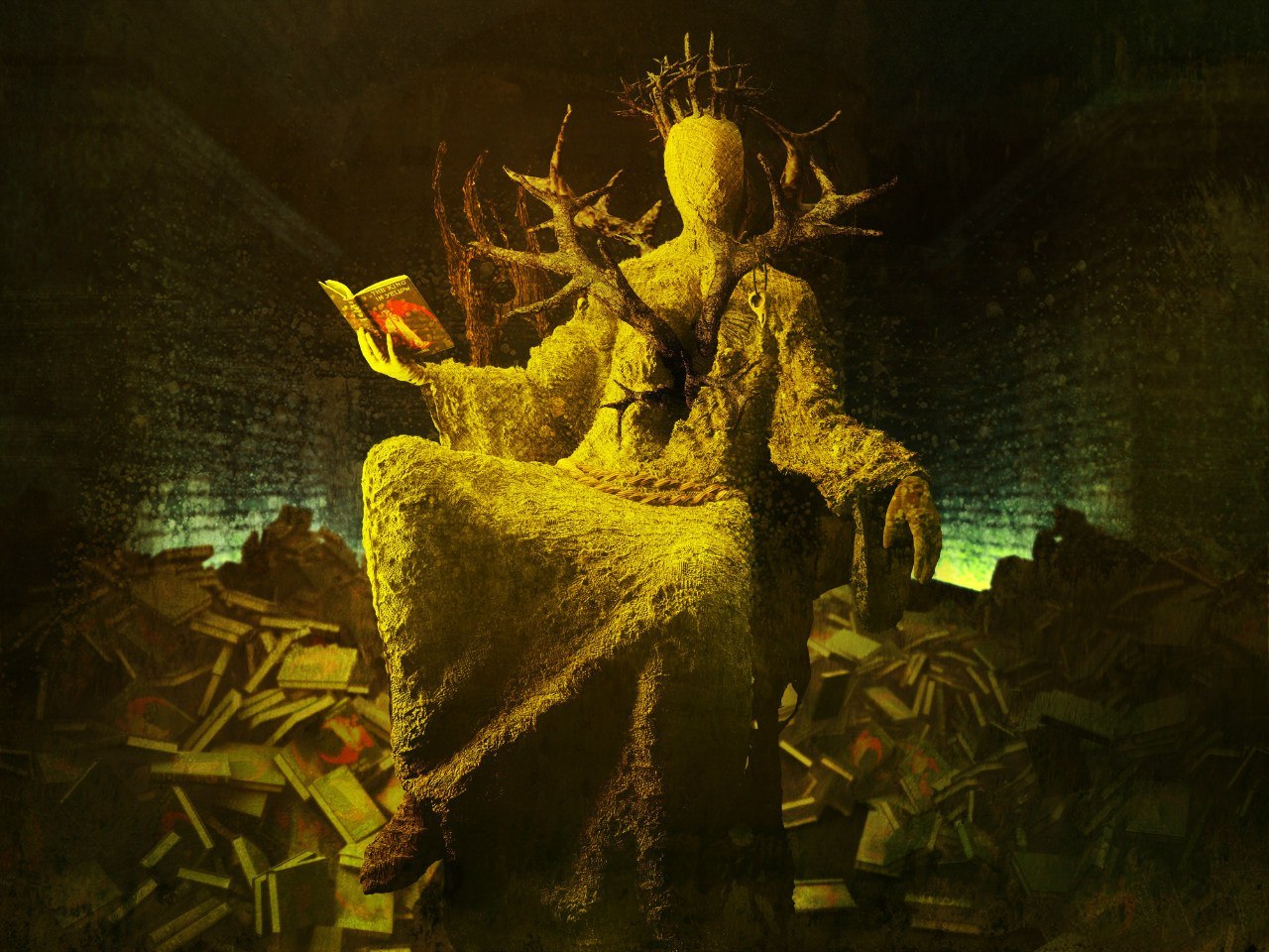 King-in-Yellow (Part 1) - Art, King in Yellow, Hastur, Howard Phillips Lovecraft, Ambrose Beers, Robert Chambers, Drawing, Longpost