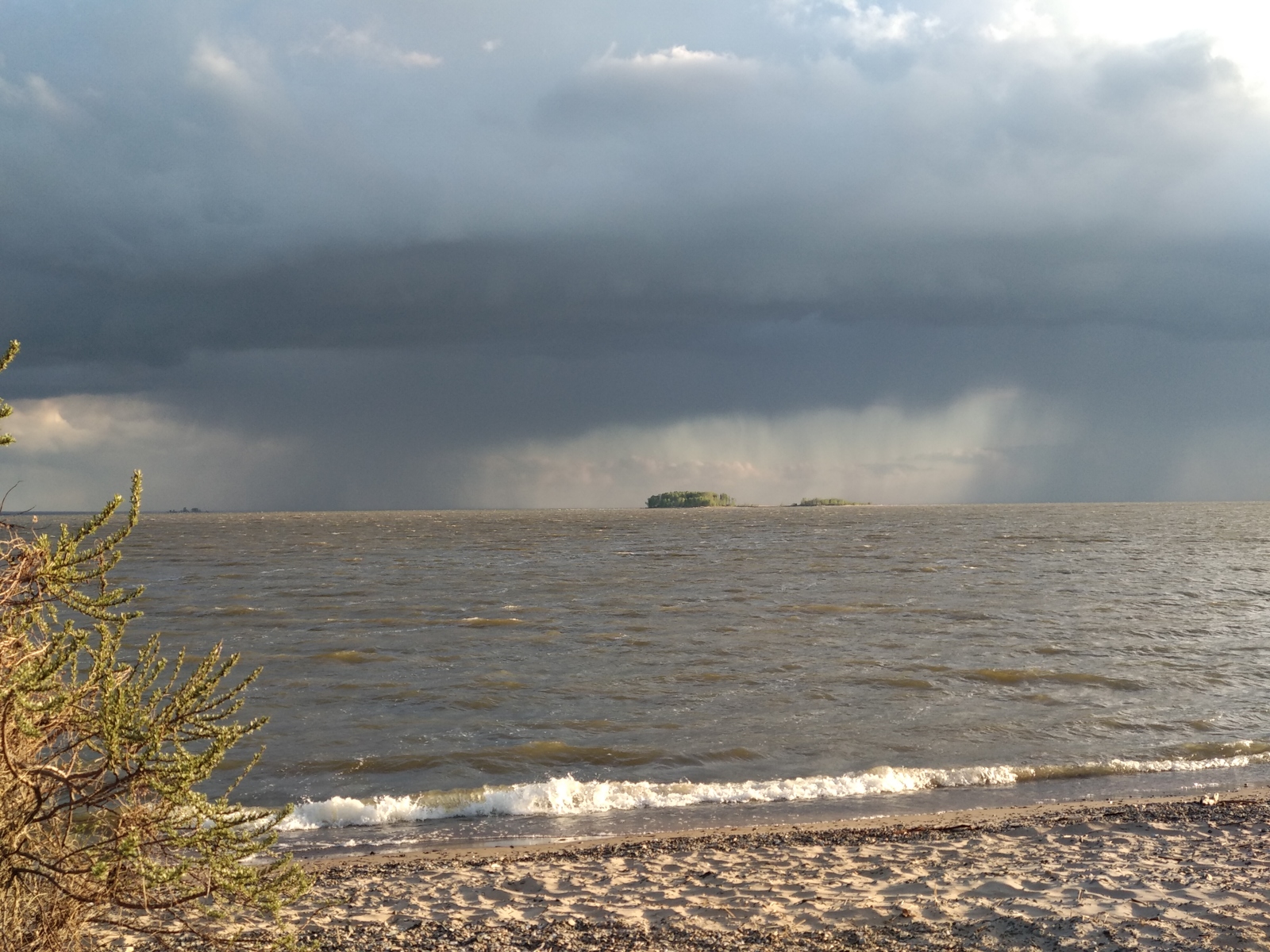 Before the storm - My, The photo, Thunderstorm, Storm, Beach, Longpost