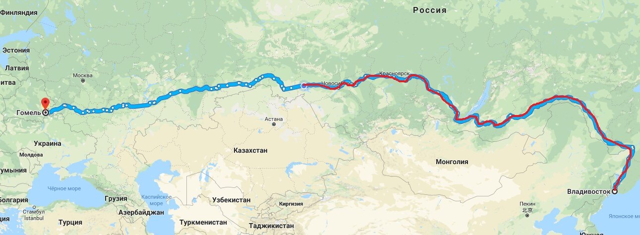 Vladivostok-Gomel by bike. 39-52 days. 1550 km. - My, Vladivostok, Republic of Belarus, Gomel, Krasnoyarsk, A bike, Bike trip, Omsk, Longpost