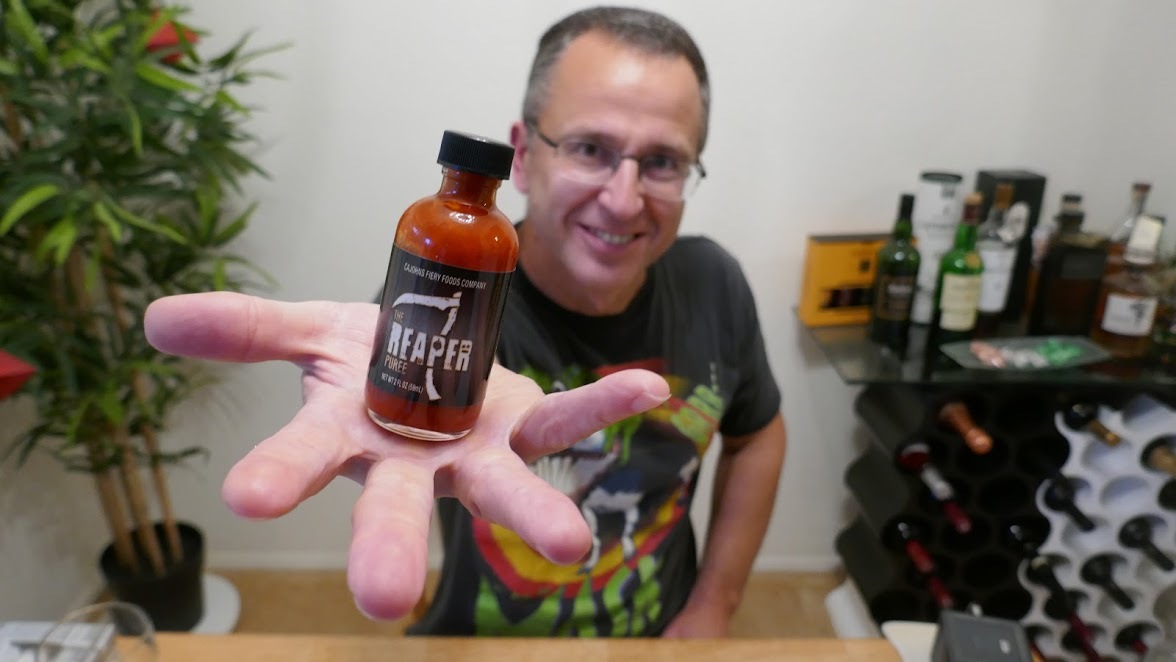 Carolina Reaper Pepper Puree Sample (+ video at the end) - My, Longpost, Pepper, Carolinian Reaper, Mad Dog, Spicy sauce, Video