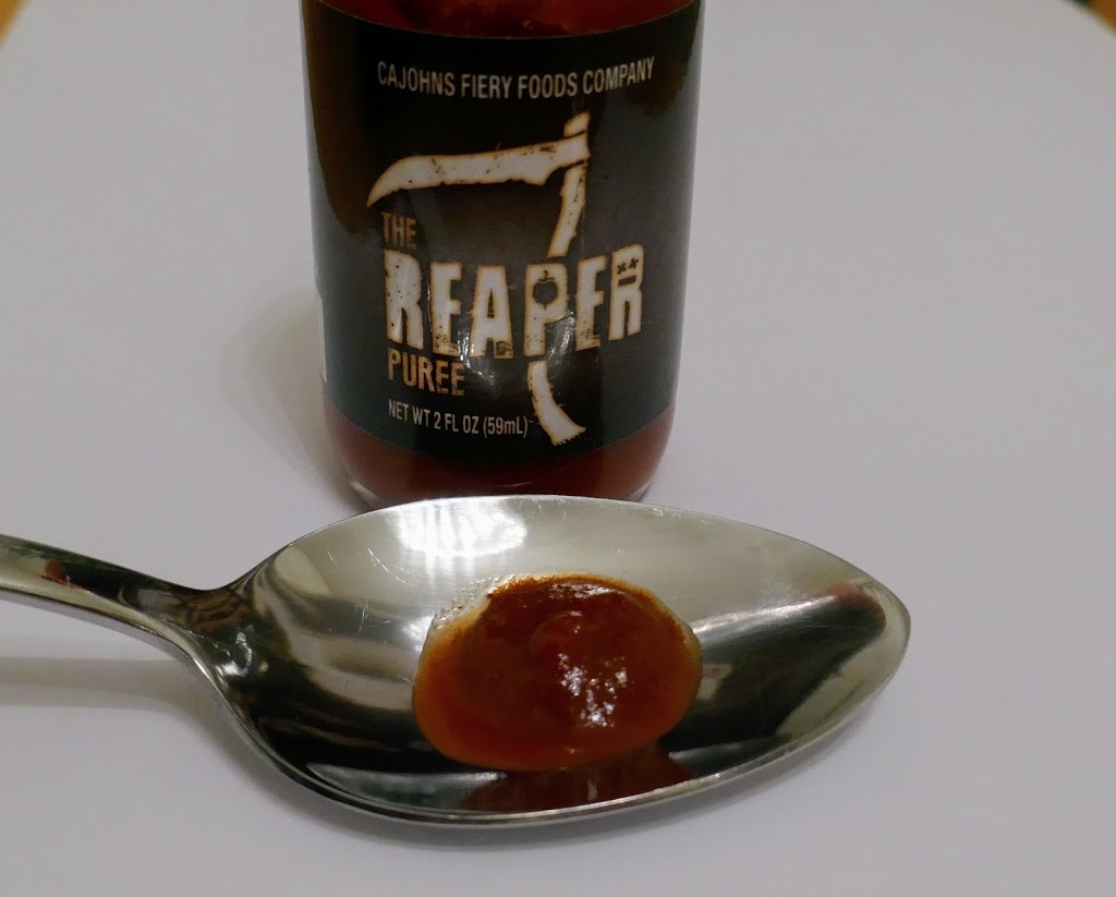 Carolina Reaper Pepper Puree Sample (+ video at the end) - My, Longpost, Pepper, Carolinian Reaper, Mad Dog, Spicy sauce, Video