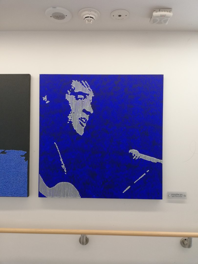 Elvis or Vysotsky? - My, Elvis Presley, Vladimir Vysotsky, Painting, Survey