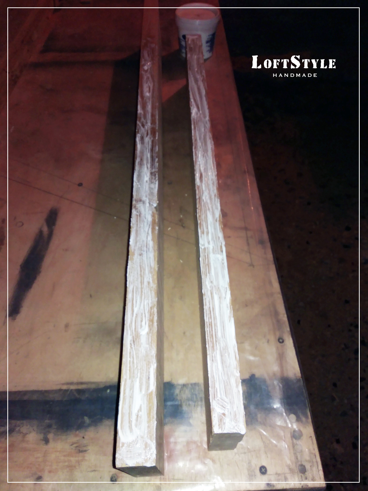 Loft shelf from used oak rafters - My, Loft, Carpenter, A shelf, Wood products, Welding, Longpost, Loft