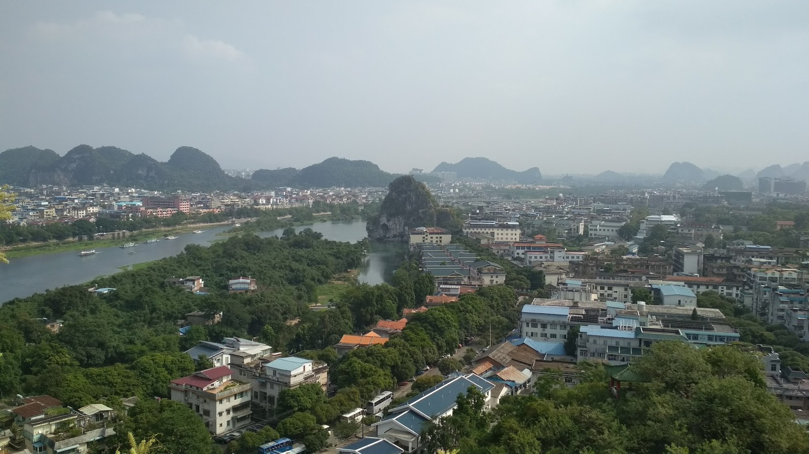 South China in 3 weeks (Guilin) - My, China, Guilin, Travels, Longpost, Landscape, The park, Sunset