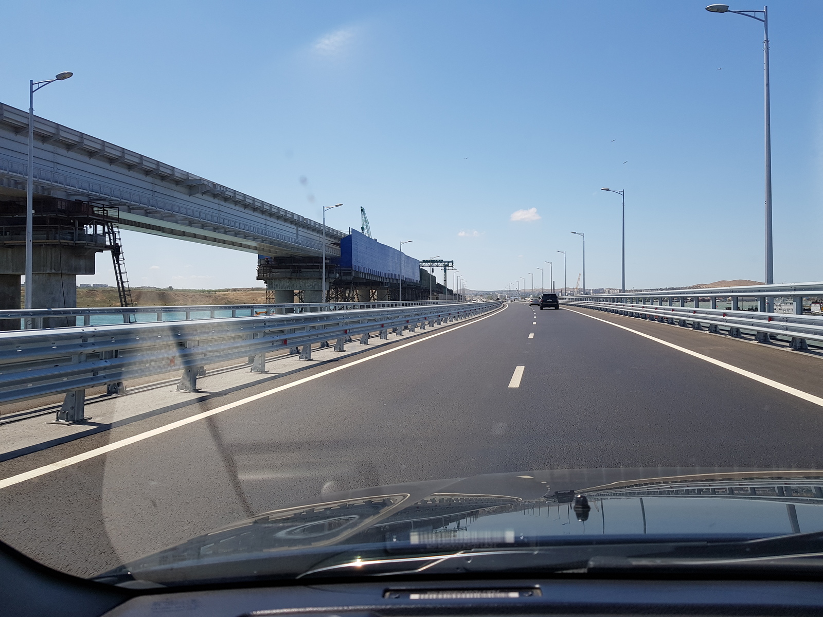 Crimean bridge - Crimean bridge, Longpost, Video, Crimea, My