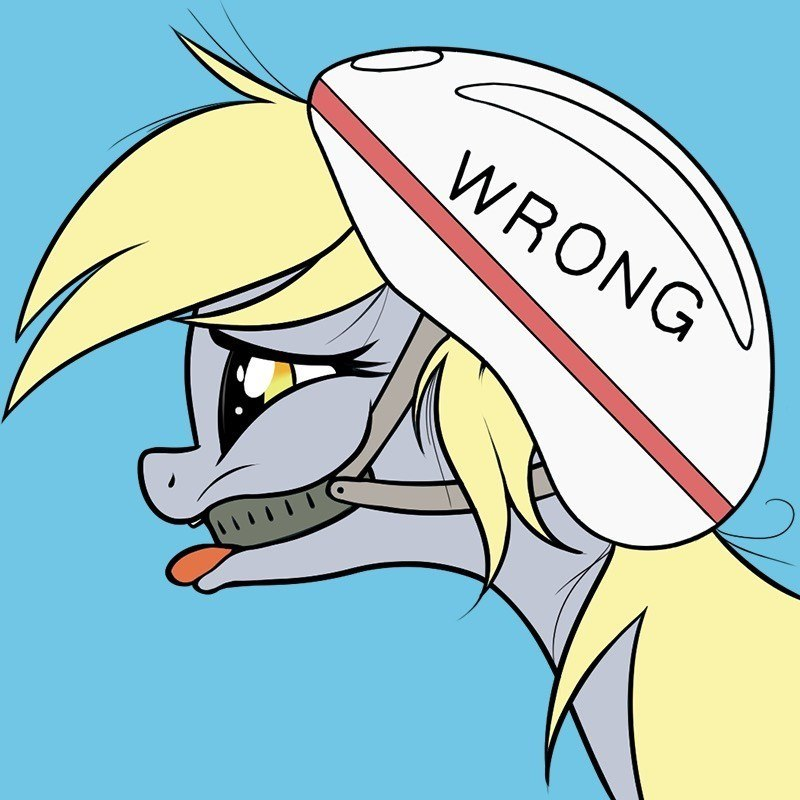 Whatever a fool does, he does everything wrong. - My little pony, Derpy hooves, Art, , Humor, PonyArt