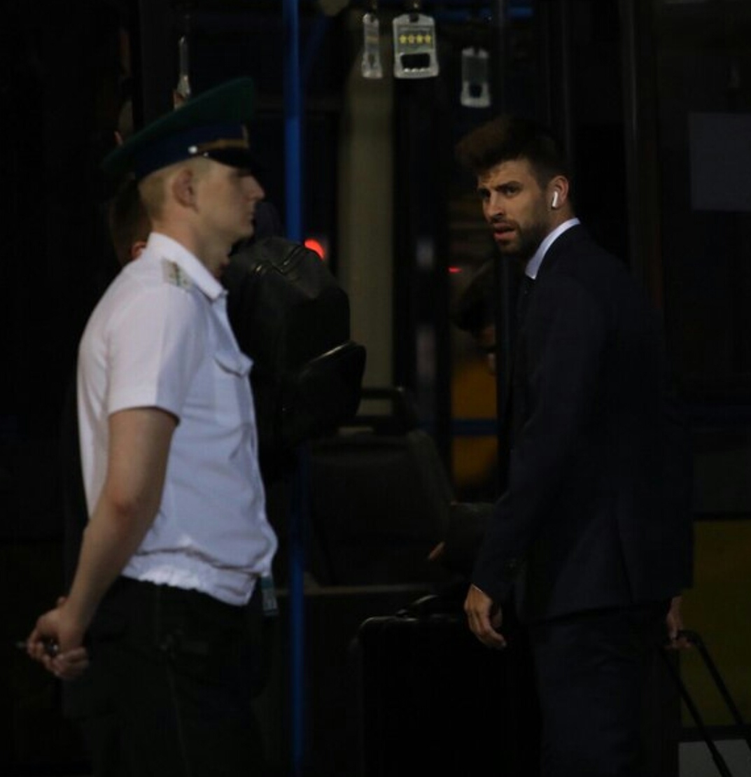 Spain national football team arrived in Krasnodar) - Football, 2018 FIFA World Cup, Spain, Krasnodar