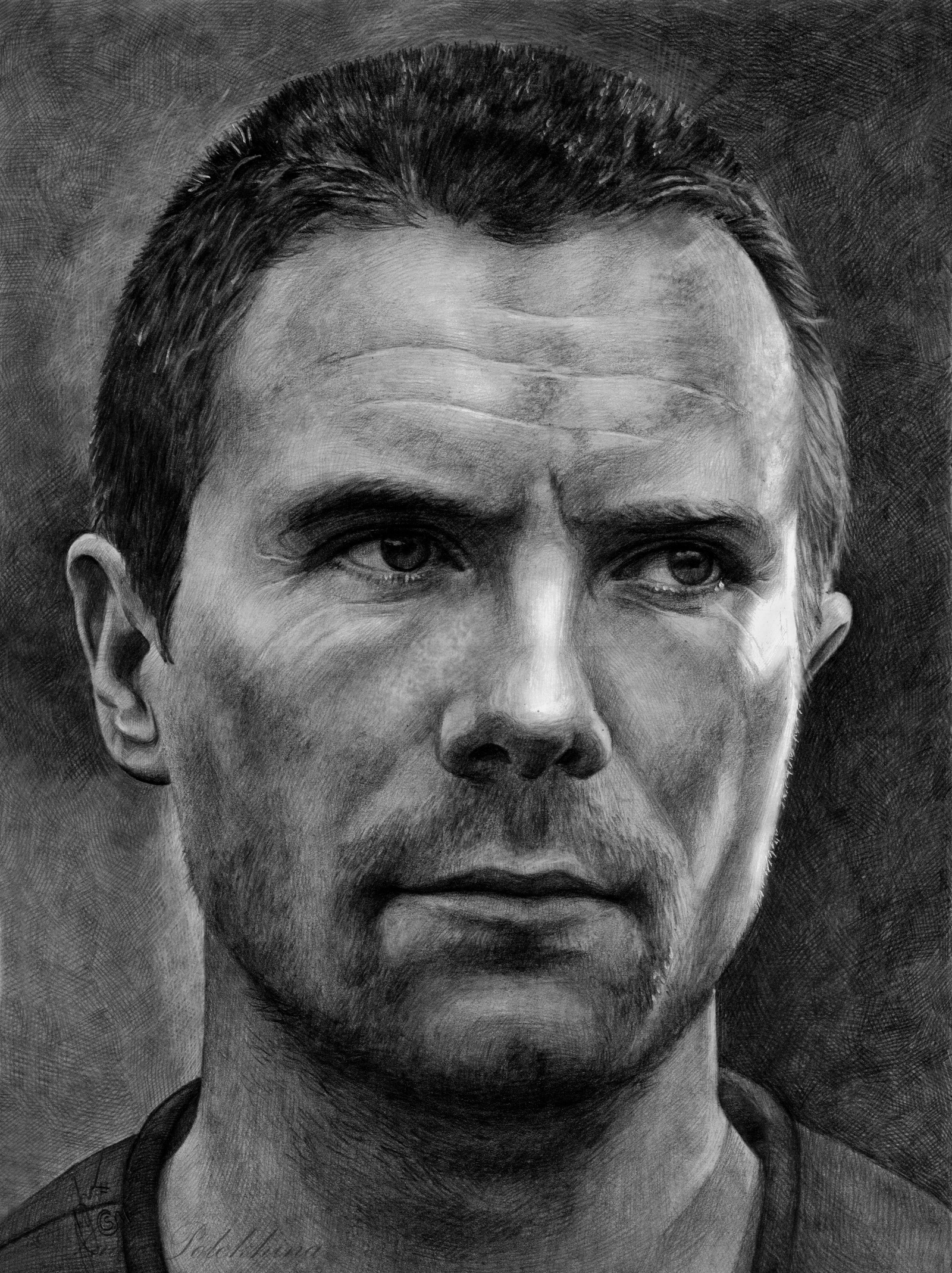 Portrait in pencil. - My, Portrait, Drawing, Graphics, Game of Thrones, , Baratheons, Bastard, Pencil