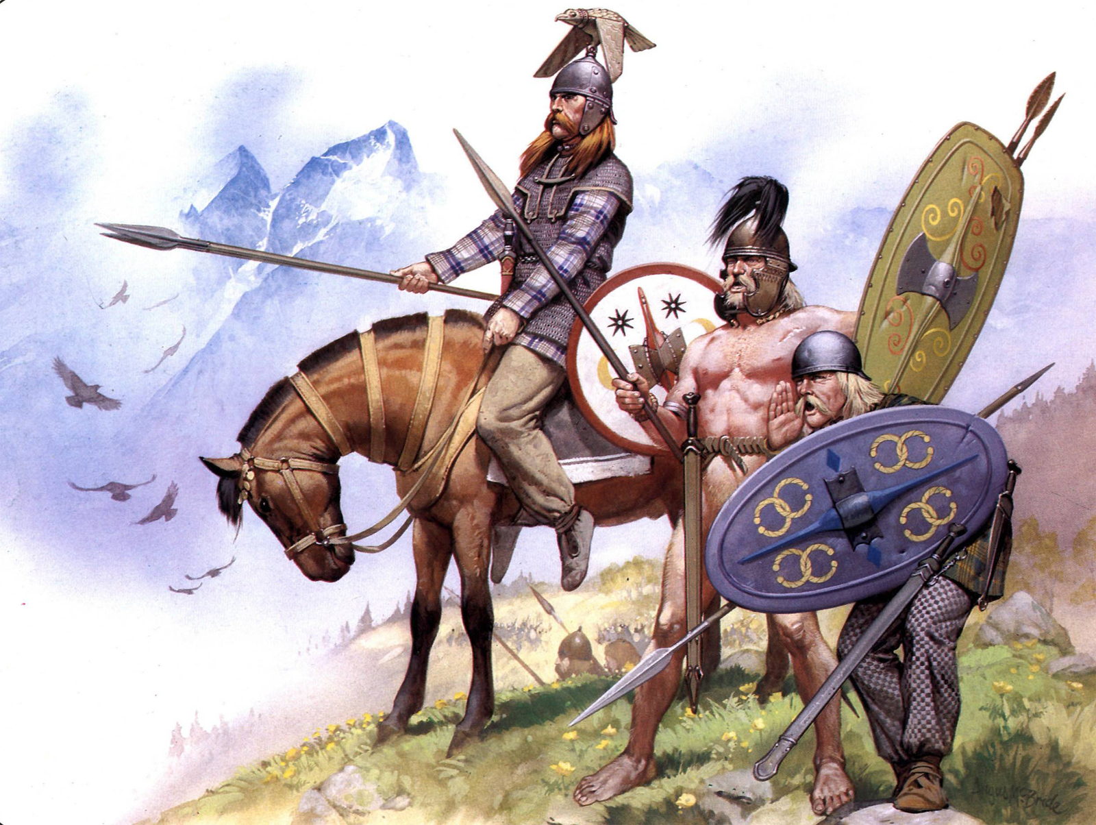 Battle of the Graupia Mountains. Roman conquest of Britain - Ancient Rome, The Roman Empire, Battle, , Great Britain, , Longpost, Conquest