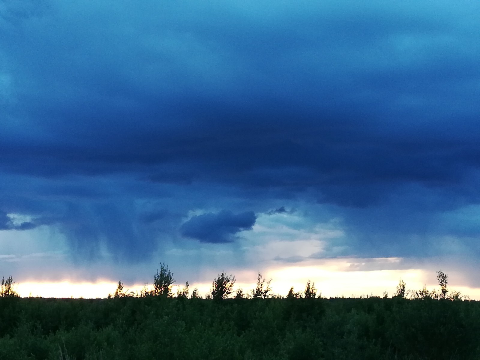 Cloud - My, beauty of nature, The clouds, Sunset, Longpost, The photo