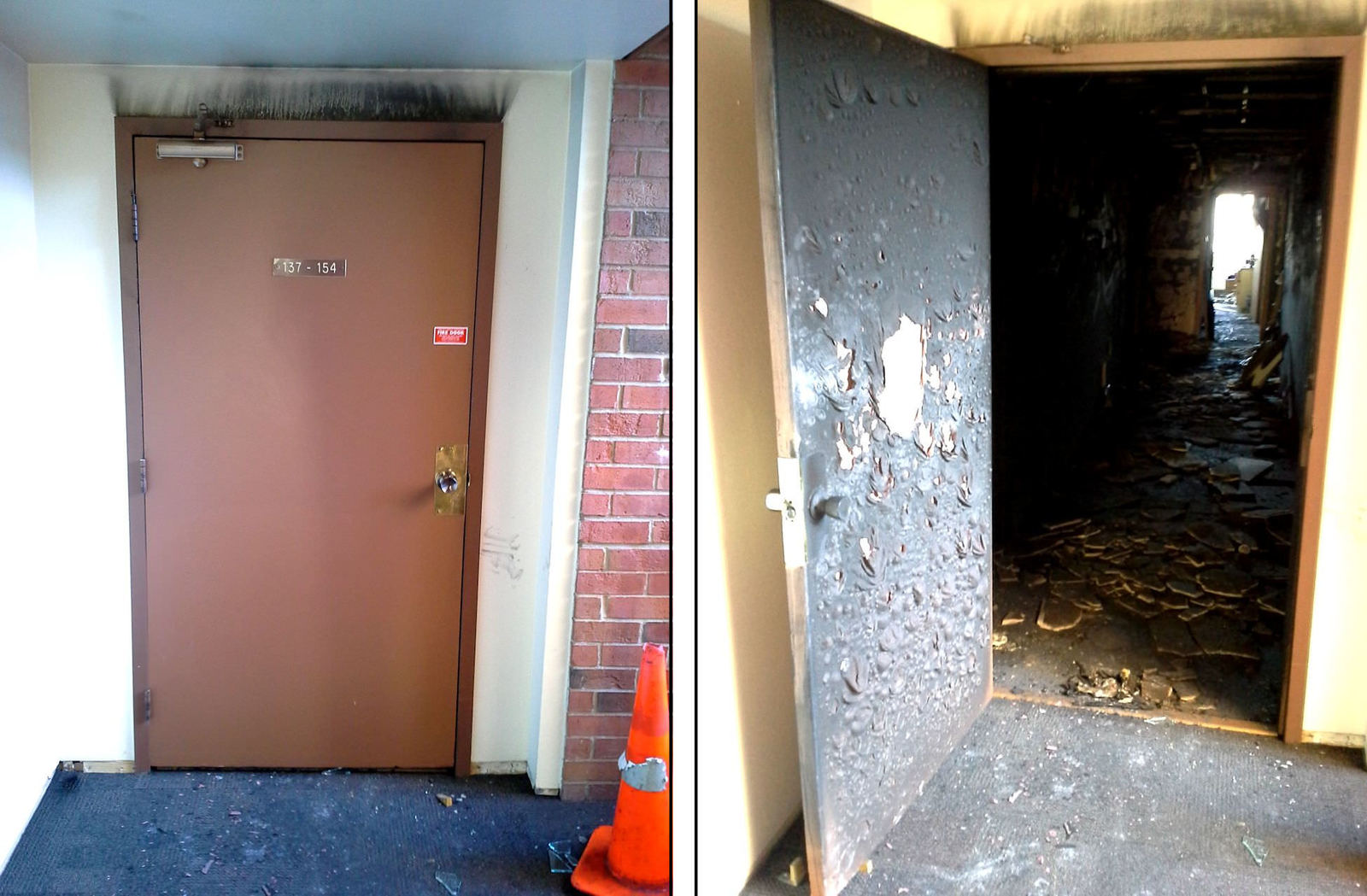 fire door - Door, , Fire, The photo