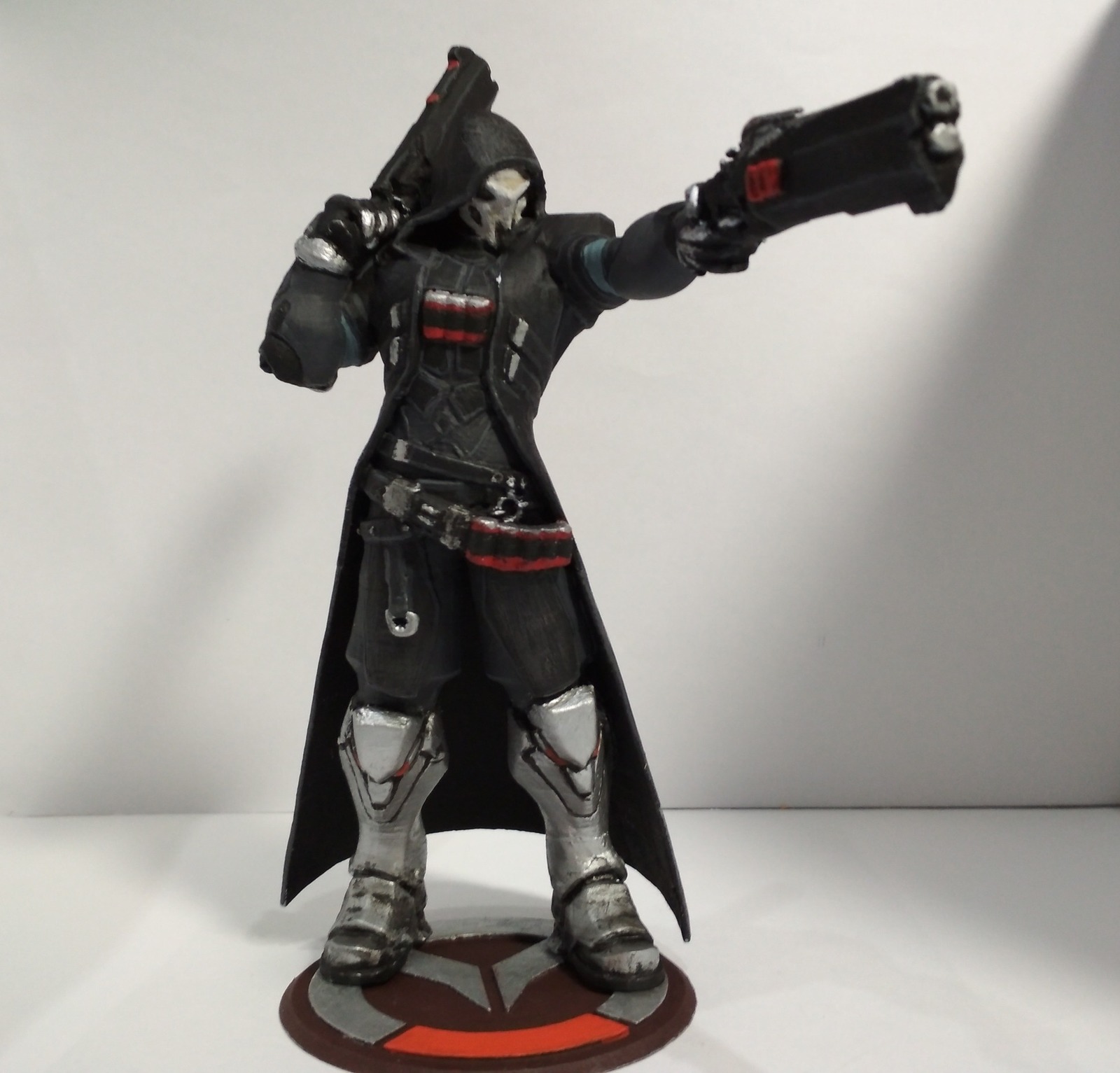 Фигурка Reaper'а из Overwatch - Моё, 3D печать, Фигурка, Overwatch, Reaper, Overwatch Reaper, Длиннопост, Фигурки