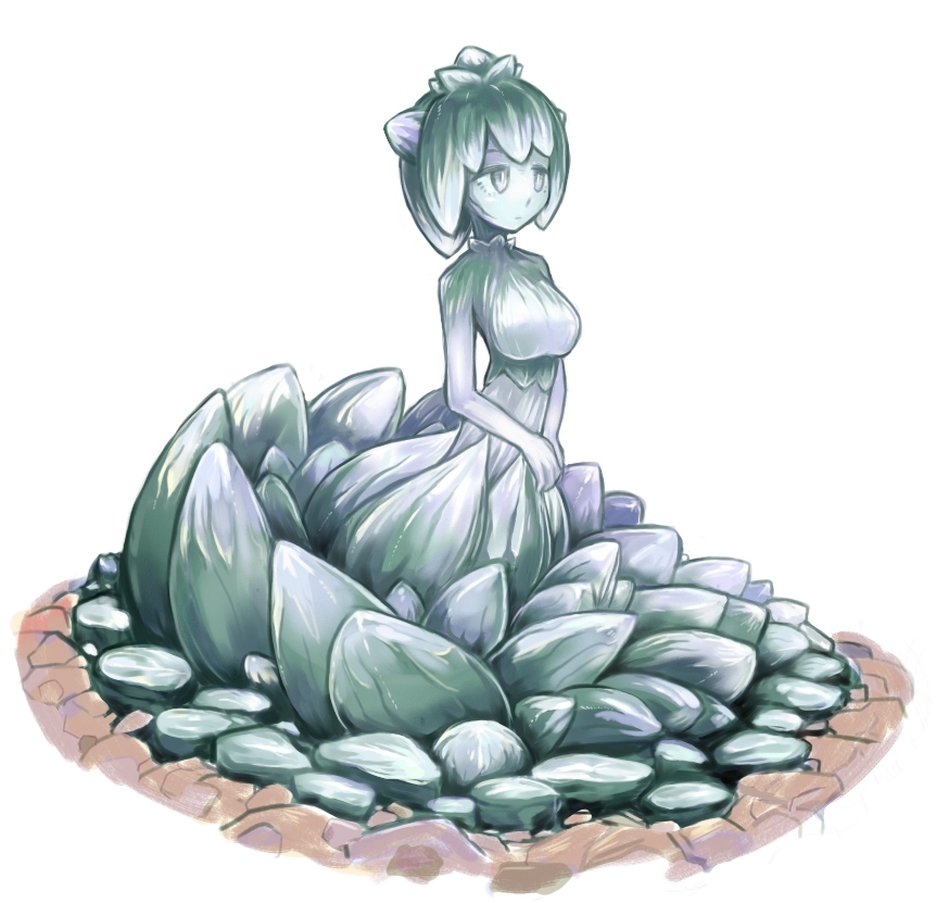 Plant Girl - Anime art, Anime, Anime original, Idon