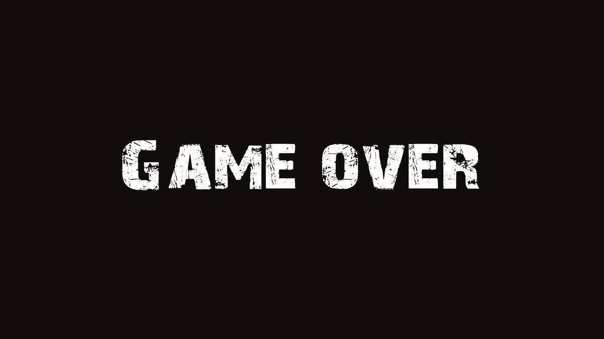 Game over | Пикабу