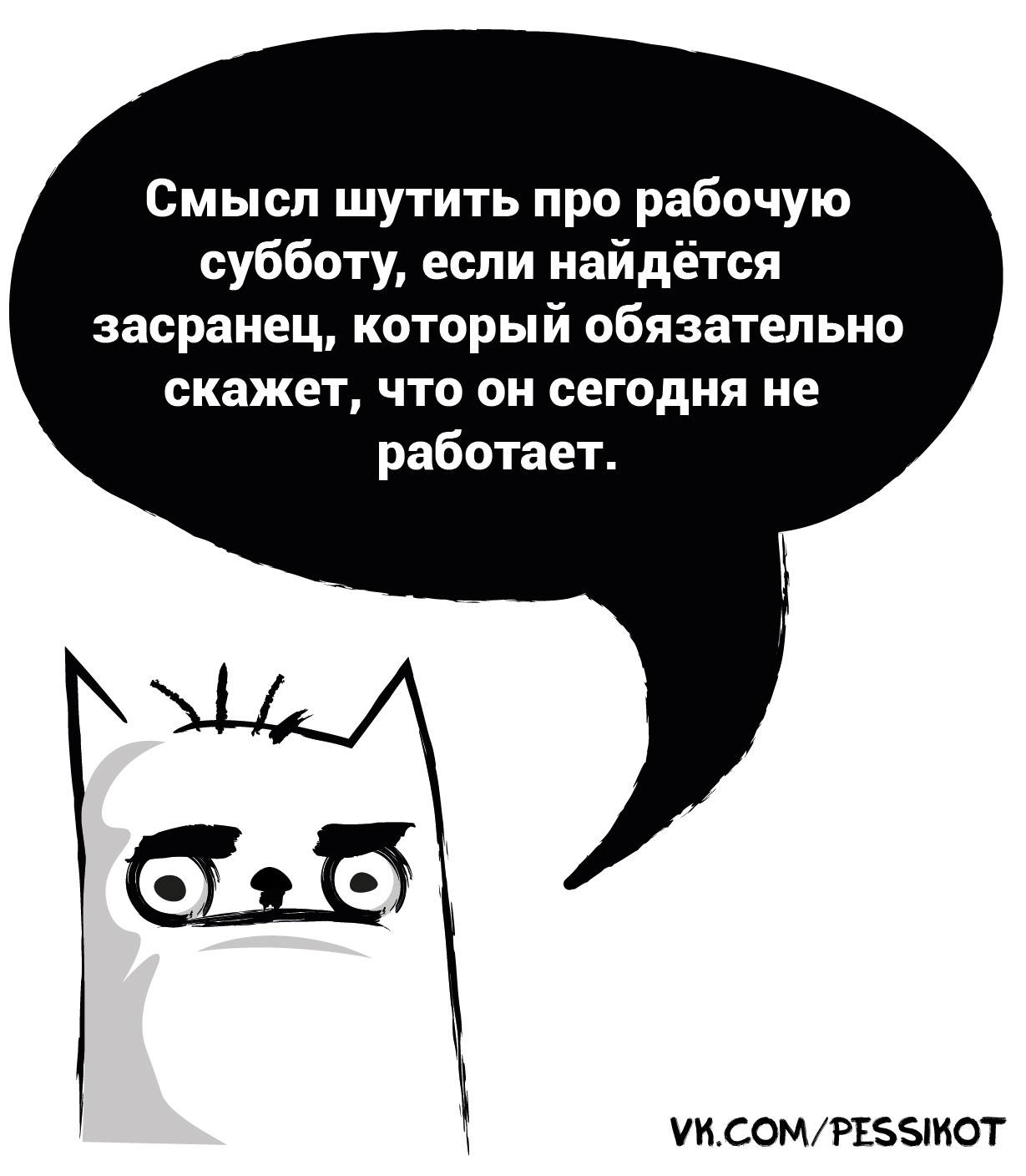 Рабочая суббота - Суббота, Когда суббота рабочий день, Юмор, Комиксы, Кот, Работа, Выходные, Стагди