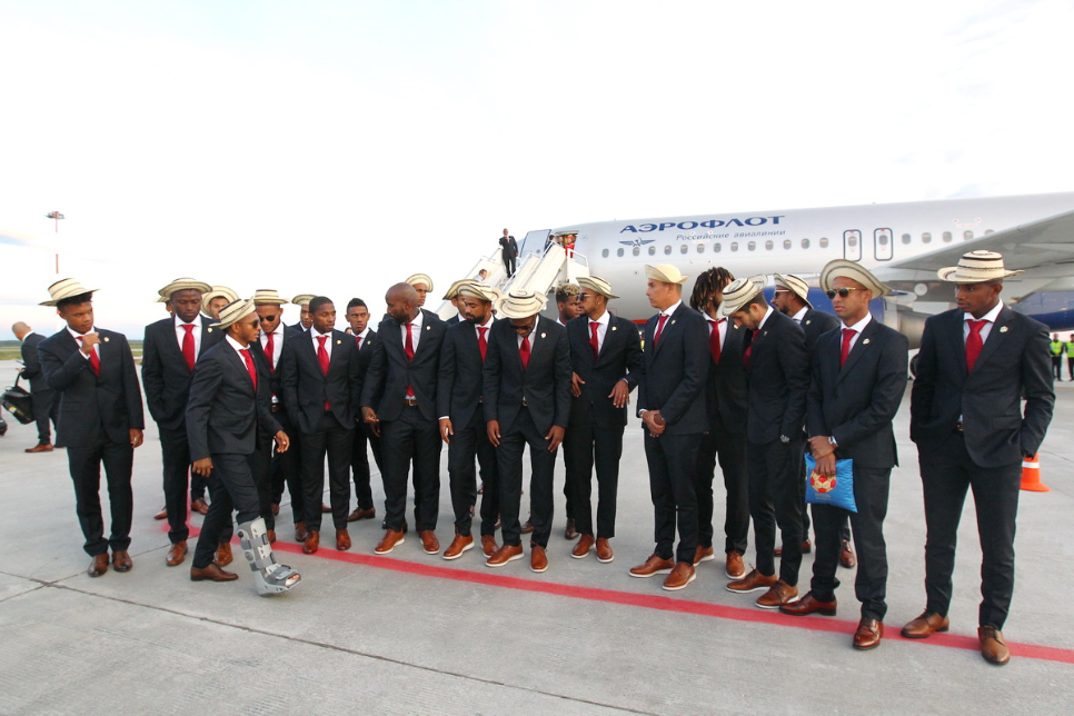 Panama team arrived in Saransk - Mordovia, Saransk, 2018 FIFA World Cup, Football, Longpost