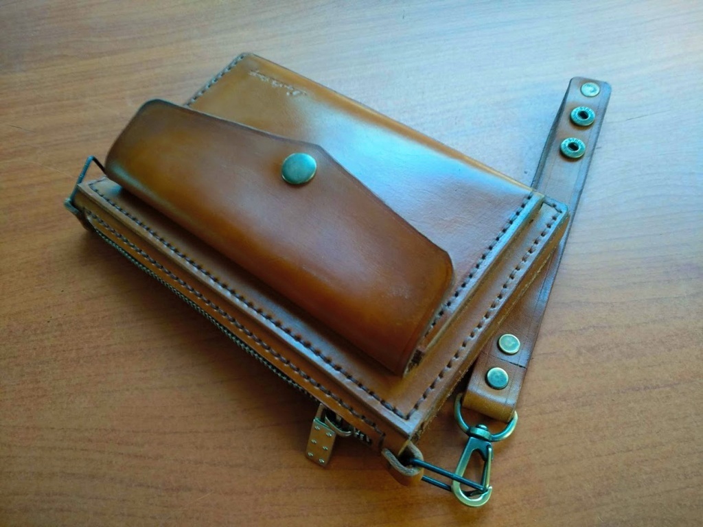 Bag - 2 - My, Leather craft, Сумка, Rukozhop, Lockeray, Longpost