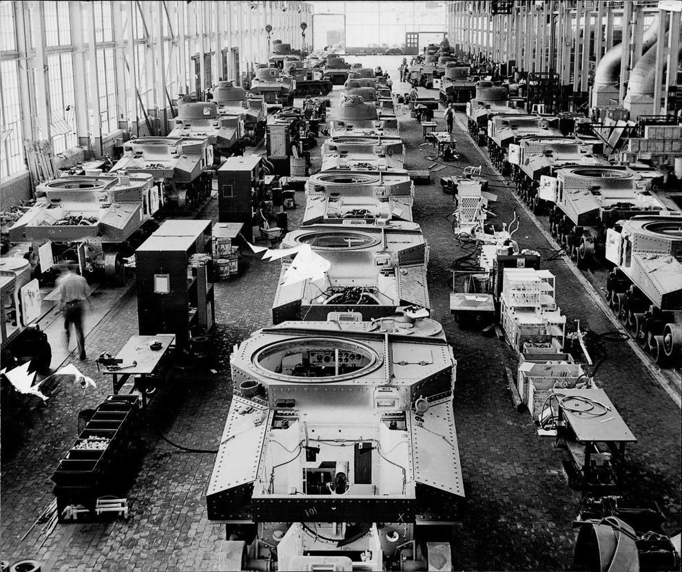 World War II factories in photographs - The Second World War, , , Longpost