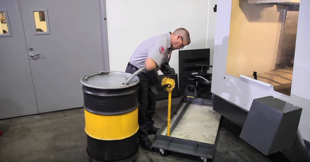 Coolant Tank Cleaning: Expectation vs. Reality - My, Coolant, Tank, Dirt, Machine, Factory, Smock, Video, Longpost