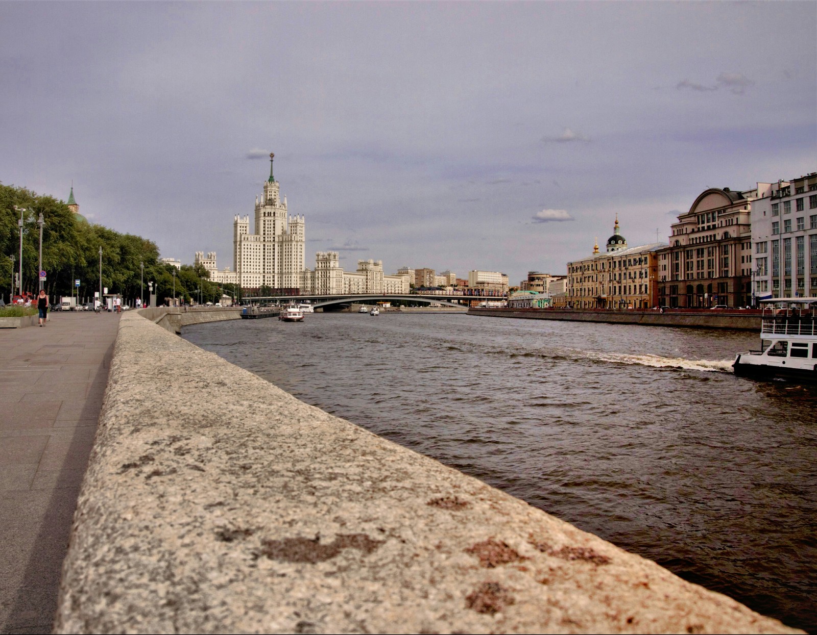 metropolitan landscapes - My, Landscape, Moscow, Embankment, The photo, Olympus, Business trip, Longpost