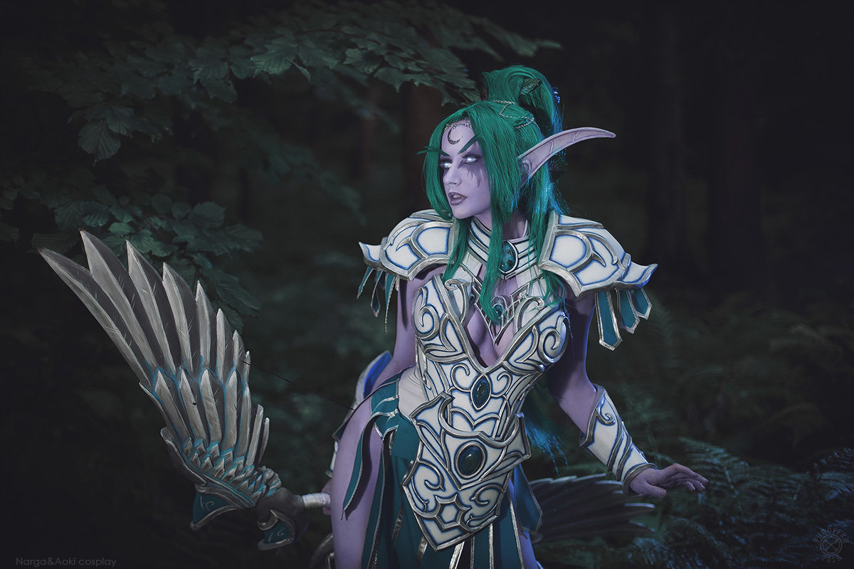 Tyrande lowcost cosplay - Cosplay, Lowcost cosplay, Warcraft, World of warcraft, Tyrande Whisperwind