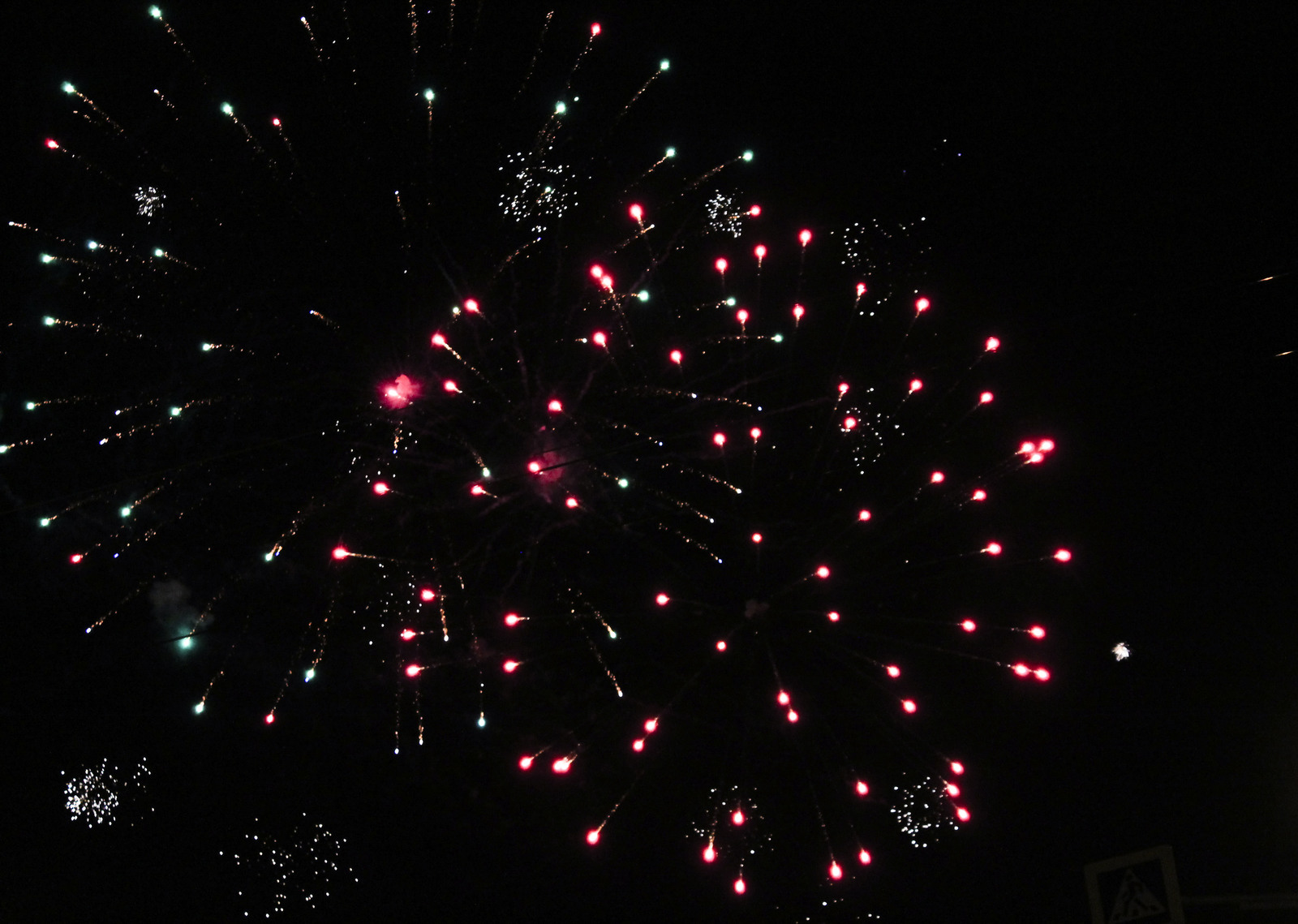 Fireworks on City Day - My, Beginning photographer, Firework, Longpost