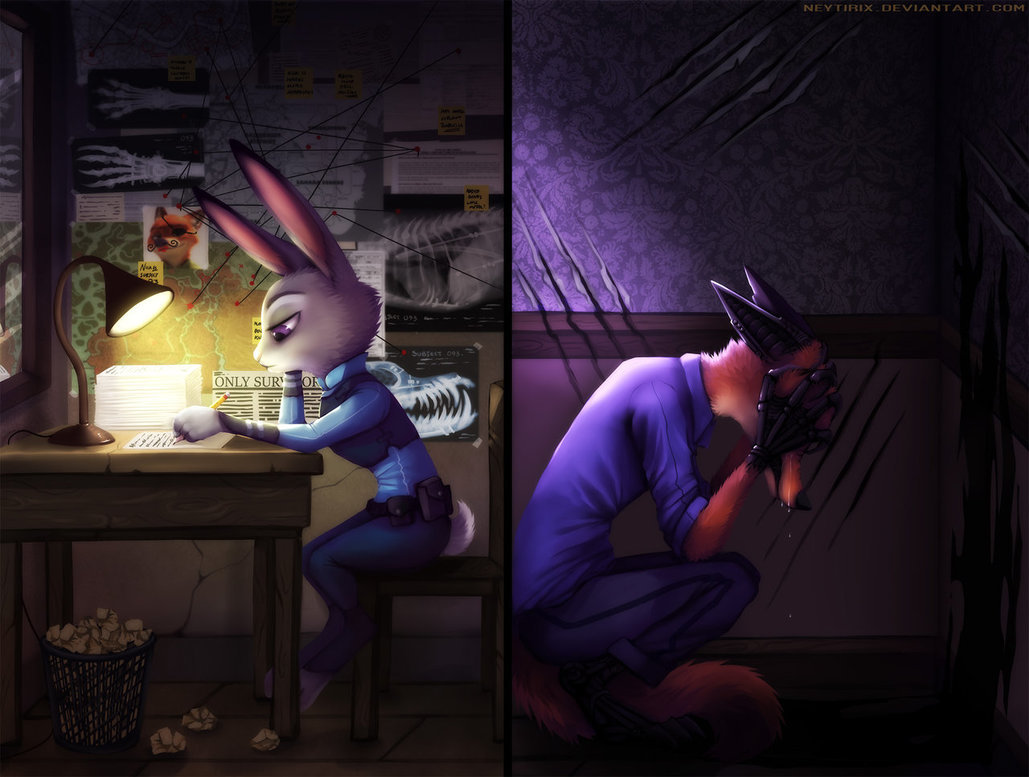 Zootopis Story. By Neytirix (1-15) - Zootopia, Neytirix, Comics, Judy hopps, Nick wilde, Longpost