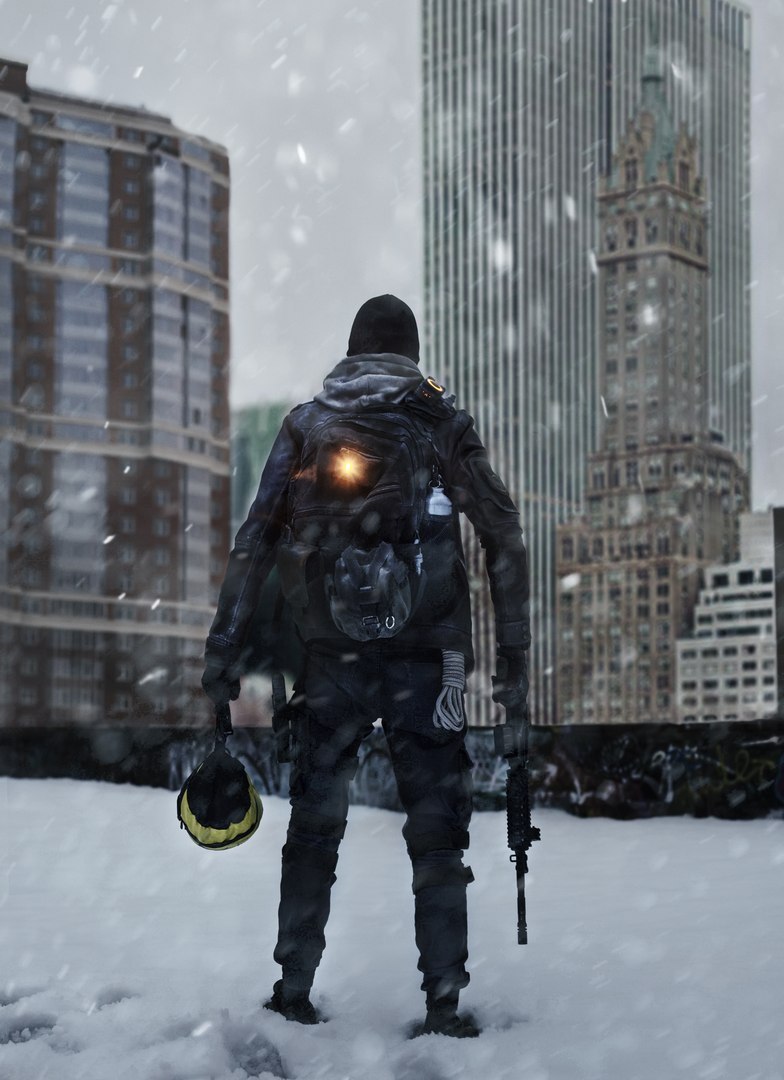 Cosplay Special Agent The Division - My, Cosplay, Thedivision, Division, The photo, Weapon, Ubisoft, Computer games, Longpost