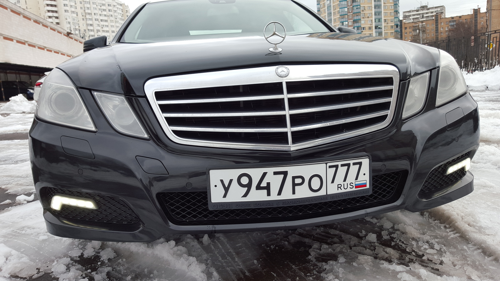 Mercedes w212 e350 ни разу не премиум | Пикабу