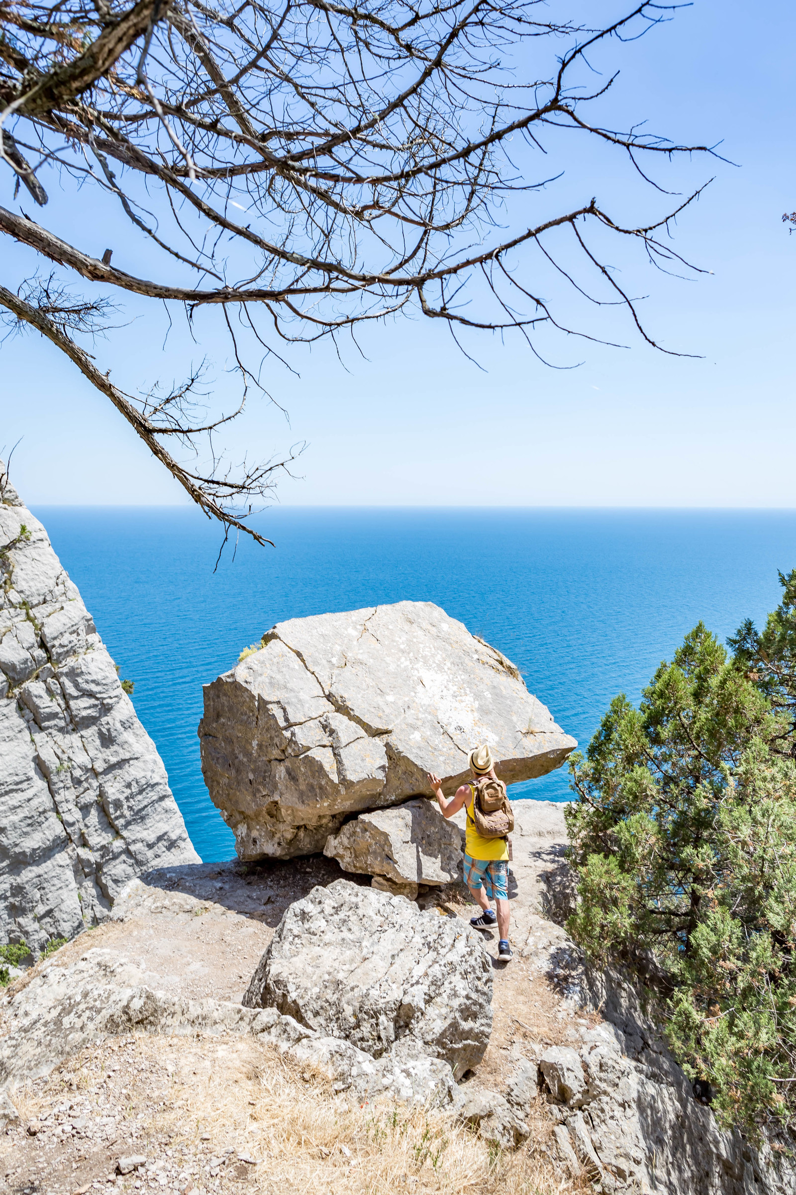 Crimea Hiking Tourist. Simeiz and Mount Koshka. - My, Travels, Tourism, Crimea, Nature, Yalta, The photo, The mountains, Longpost