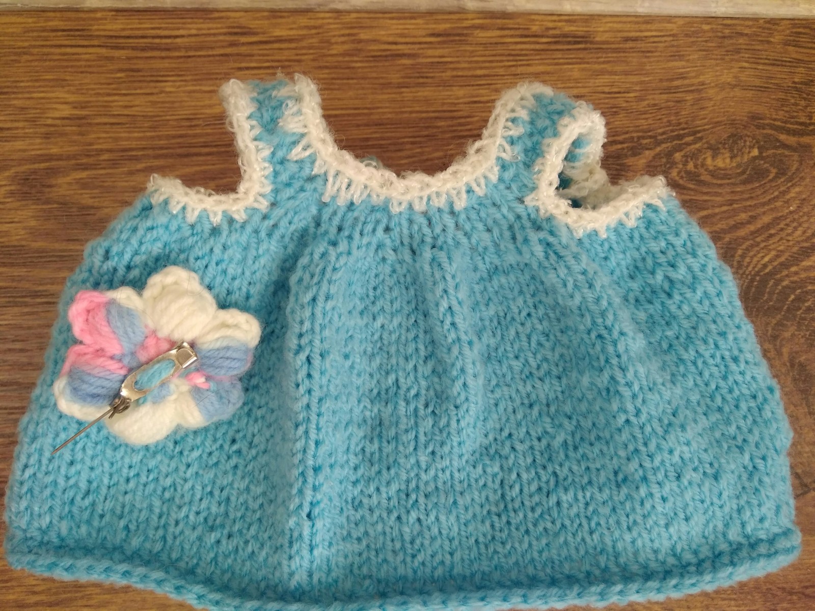 Kitty in a dress - My, , Knitting, Amigurumi, Knitted toys, Crochet, Longpost